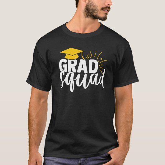 Cool Prom Squad 2023 Prom Graduation Party Matchin T-shirt (Voorkant)