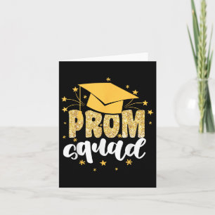 Cool Prom Squad 2025 Prom Graduation Party Matchin Kaart