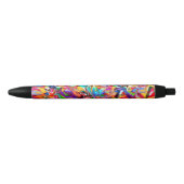 Cool Psychedelic Trippy Colorful Pen (Voorkant)