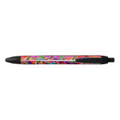 Cool Psychedelic Trippy Colorful Pen (Achterkant)