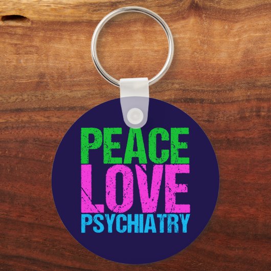 Cool Psychiatrist Sleutelhanger (Achterkant)