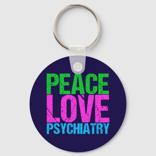 Cool Psychiatrist Sleutelhanger (Achterkant)