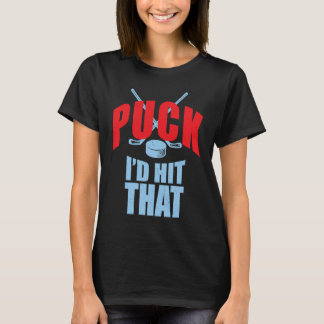 Cool Puck, ik zou die Hockey Puck Collectors drage T-shirt