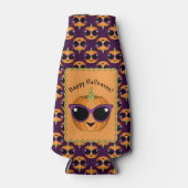 Cool Pumpkin-zonnebril met retro-zonnebril Flesjeskoeler (Voorkant)