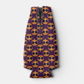 Cool Pumpkin-zonnebril met retro-zonnebril Flesjeskoeler (Achterkant)