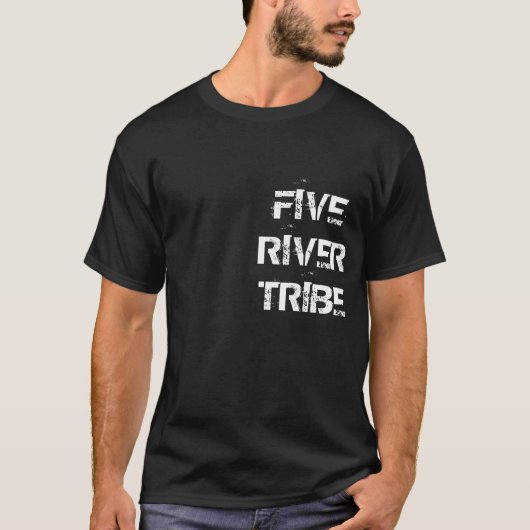 Cool Punjabi Punjab Five River Tribe desi Indian T-shirt (Voorkant)