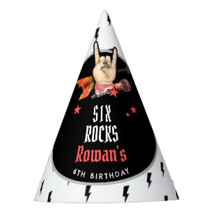Cool Punk Rockster Verjaardag Alle Leeftijden Feesthoedjes