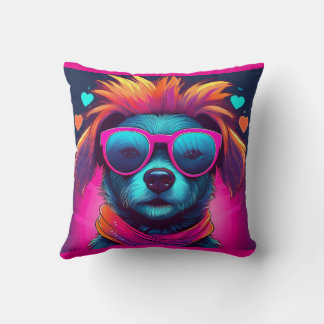 Cool Pup Throw Pillow Kussen