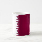 Cool Qatar Flag Koffiemok (Center)