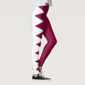 Cool Qatar Flag Mode Leggings (Rechts)