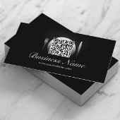 Cool QR Code Catering/Restaurant Visitekaartje