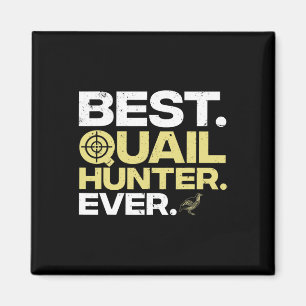 Cool Quail Hunting Art Mannen Women Upland Hunting Magneet