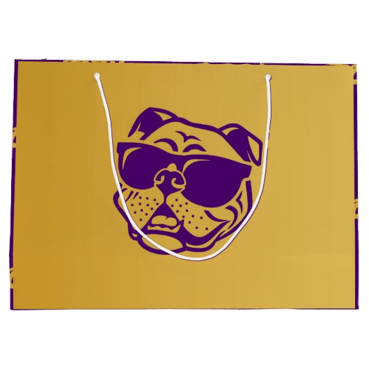 Cool Que Dog - Omega Psi Phi Groot Cadeauzakje (Achterkant)