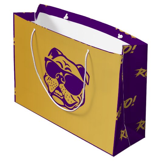 Cool Que Dog - Omega Psi Phi Groot Cadeauzakje (Achterkant Gekanteld)