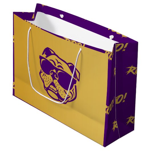 Cool Que Dog - Omega Psi Phi Groot Cadeauzakje (Voorkant Gekanteld)