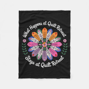 Cool Quiltkunst voor mannen Vrouwen die quilten Na Fleece Deken