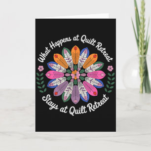 Cool Quiltkunst Voor Mannen Vrouwen Naaien Quilt L Kaart