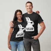 cool rabbit bunny hip hop sunglasses chill t-shirt (Unisex)
