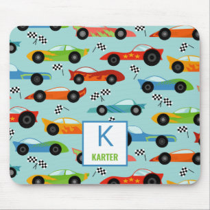 Cool Race Cars Aangepaste Kinderen Muismat