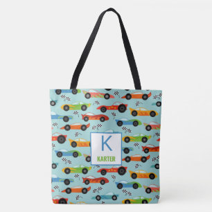 Cool Race Cars Aangepaste Kinderen Tote Bag