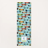 Cool Race Cars Aangepaste Kinderen Yogamat (Voorkant)