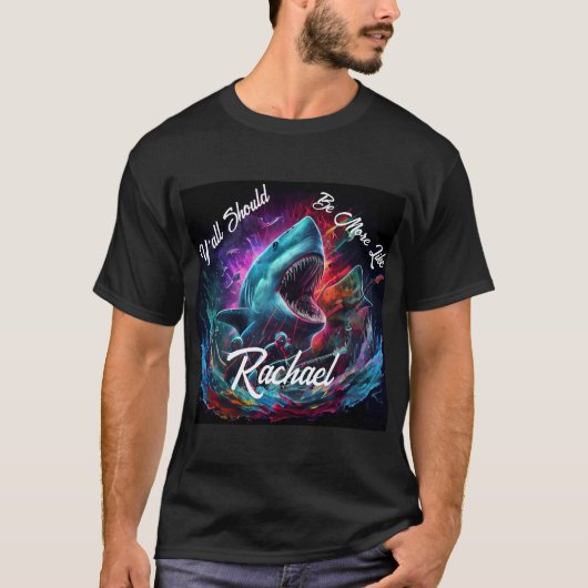 Cool Rachael Shark T-shirt (Voorkant)