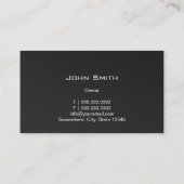 Cool Racing Auto Carbon Fiber Auto Visitekaartjes (Achterkant)