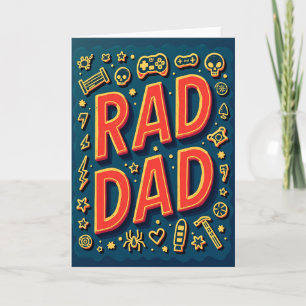 Cool Rad Dad Grafische Kaart