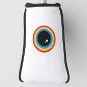 Cool Rainbow Eyeball Golfheadcover (Draai 90)