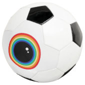 Cool Rainbow Eyeball Voetbal (Drie kwart)