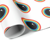 Cool Rainbow Eyes Cadeaupapier (Rol Hoek)