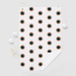 Cool Rainbow Eyes Golfhanddoek