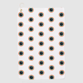 Cool Rainbow Eyes Golfhanddoek