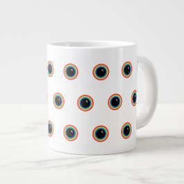 Cool Rainbow Eyes Grote Koffiekop