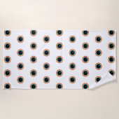 Cool Rainbow Eyes Strandlaken (Voorkant)