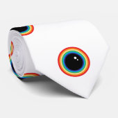 Cool Rainbow Eyes Stropdas (Opgerold)