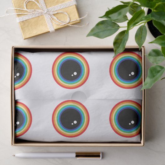 Cool Rainbow Eyes Tissuepapier (Geschenk)