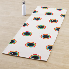 Cool Rainbow Eyes Yogamat