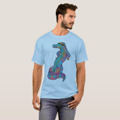 Cool Rainbow Gator T-shirt (Voorkant volledig)