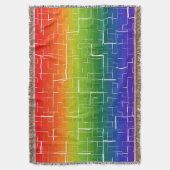 Cool Rainbow-patroon Deken (Voorkant Verticaal)