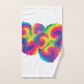 Cool Rainbow Tie Dye Patroon Bad Handdoek (Handdoek)