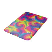Cool Rainbow Tie Dye Patroon Badmat (Gekanteld)