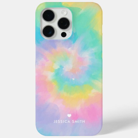 Cool Rainbow Tie Dye Patroon Case-Mate iPhone Case (Achterkant)