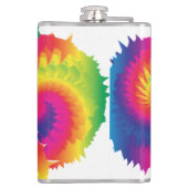 Cool Rainbow Tie Dye Patroon Heupfles (Achterkant)