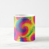 Cool Rainbow Tie Dye Patroon Koffiemok (Center)