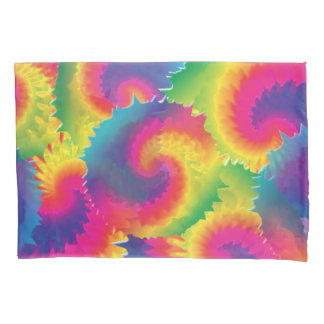 Cool Rainbow Tie Dye Patroon Kussensloop