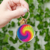 Cool Rainbow Tie Dye Sleutelhanger (Hand)