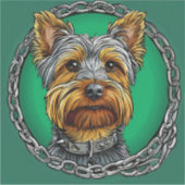 Cool raszuivere hond sticker (Voorkant)