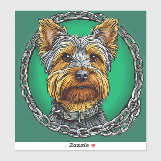 Cool raszuivere hond sticker (Vel)