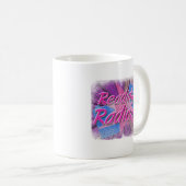 Cool Reading is Rad Booklover-slogan Koffiemok (Voorkant rechts)